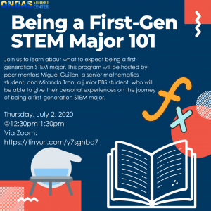 Being a First-Gen STEM Major 101