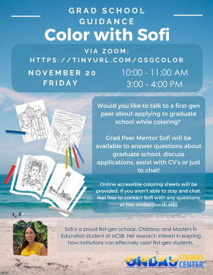 Grad School Guidance: Color with Sofi